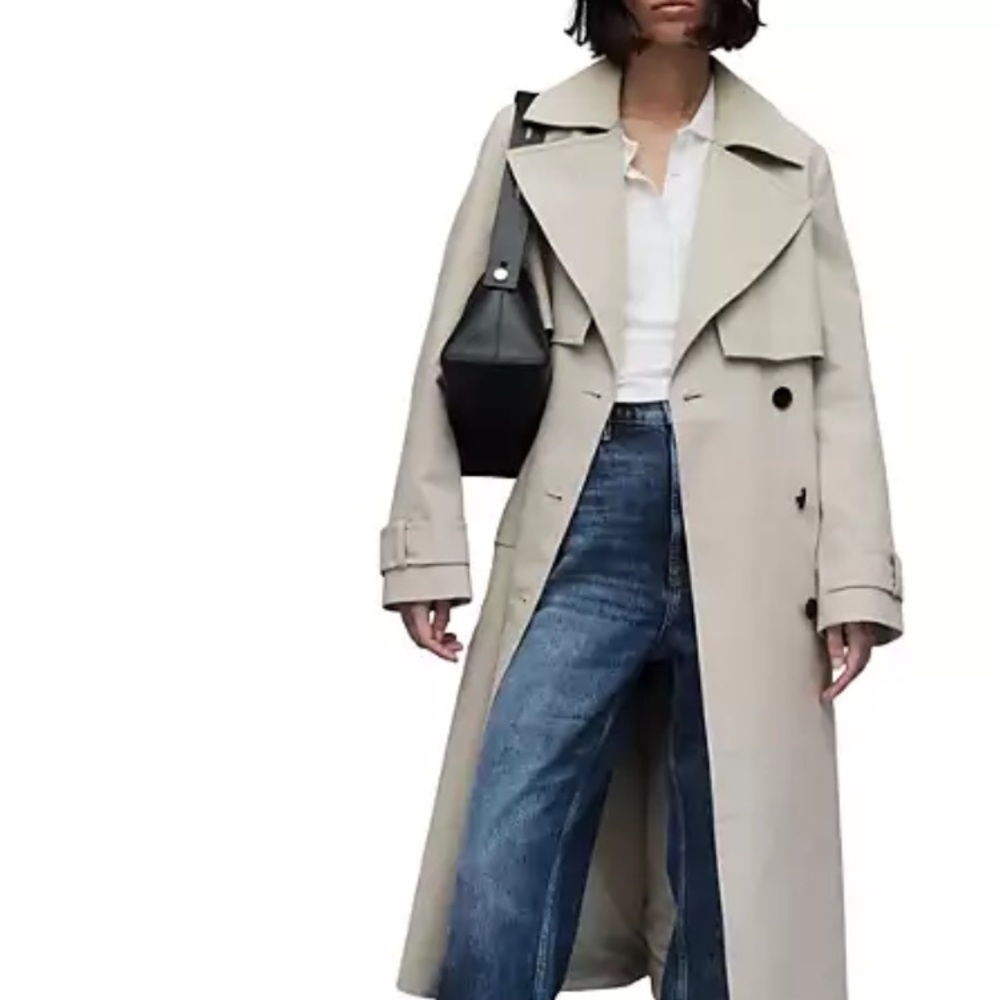 ALLSAINTS SOLD OUT
Mixie Leopard Trench Jacket NWT - SZ US 12 - Picture 4 of 9